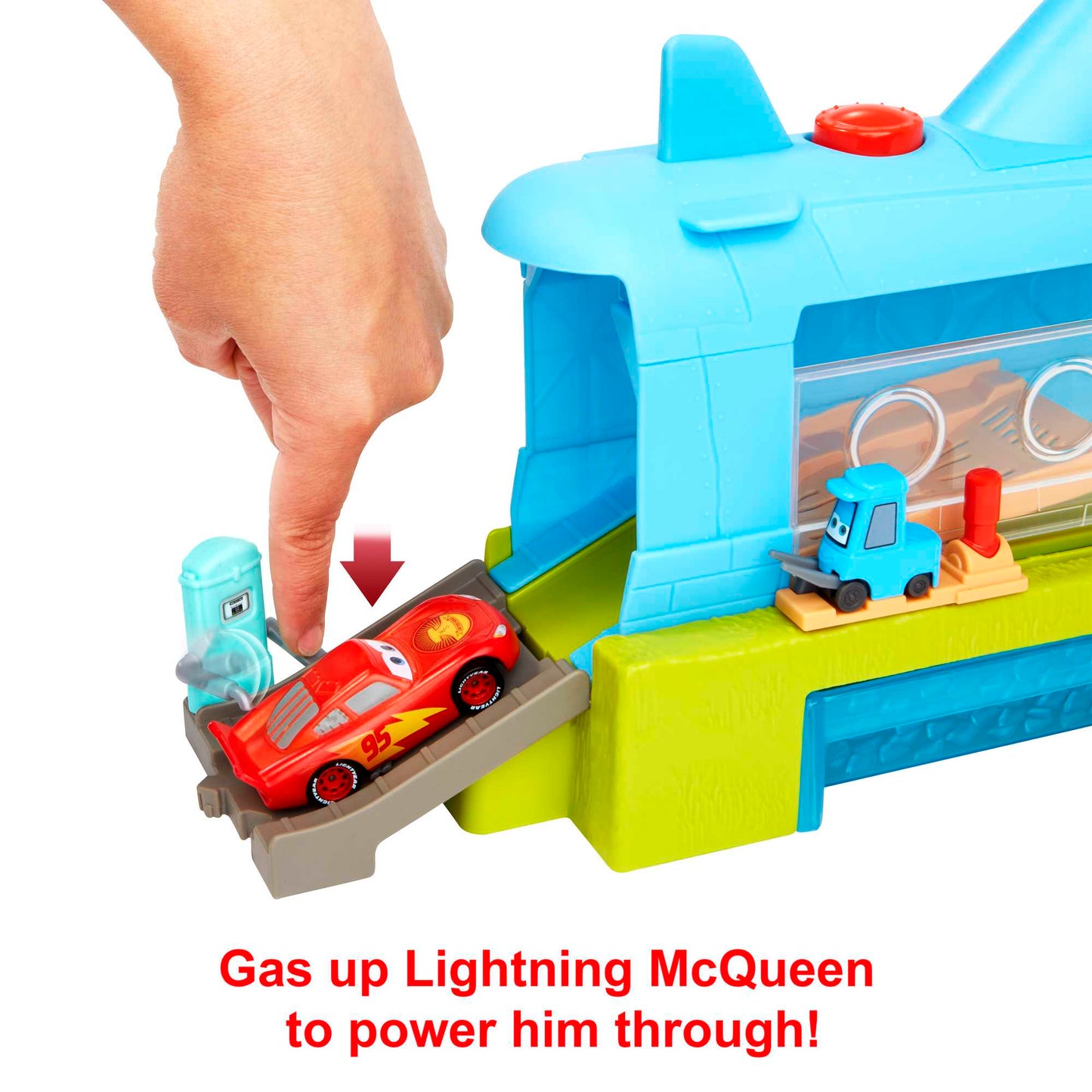 Disney And Pixar Cars Color Change Whale Car Wash Playset