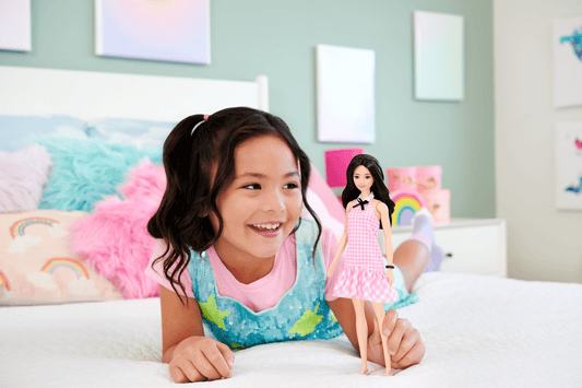 Barbie  Fashionistas  65E Anniversaire  Poupée224, Cheveux Noirs