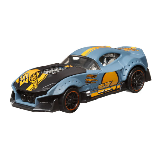 Hot Wheels Pull-Back Speeders Toy Car in 1:43 Scale, Pull Car Backward & Release To Race