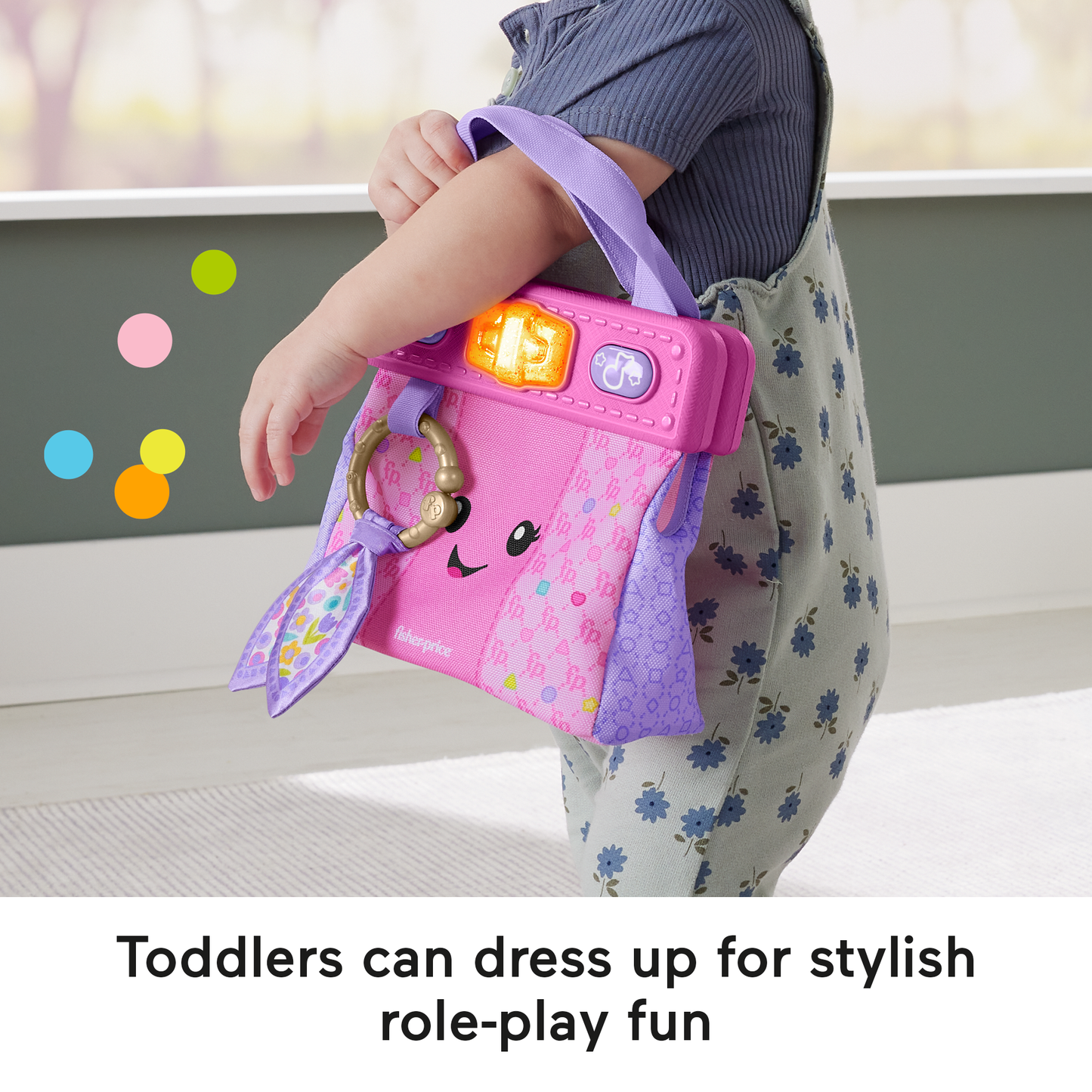 Fisher-Price Laugh & Learn Going Places Learning Purse Baby & Toddler Toy Bag & Accessories